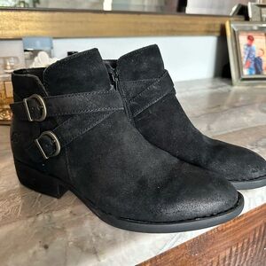 Women's Born Black Ankle Boots